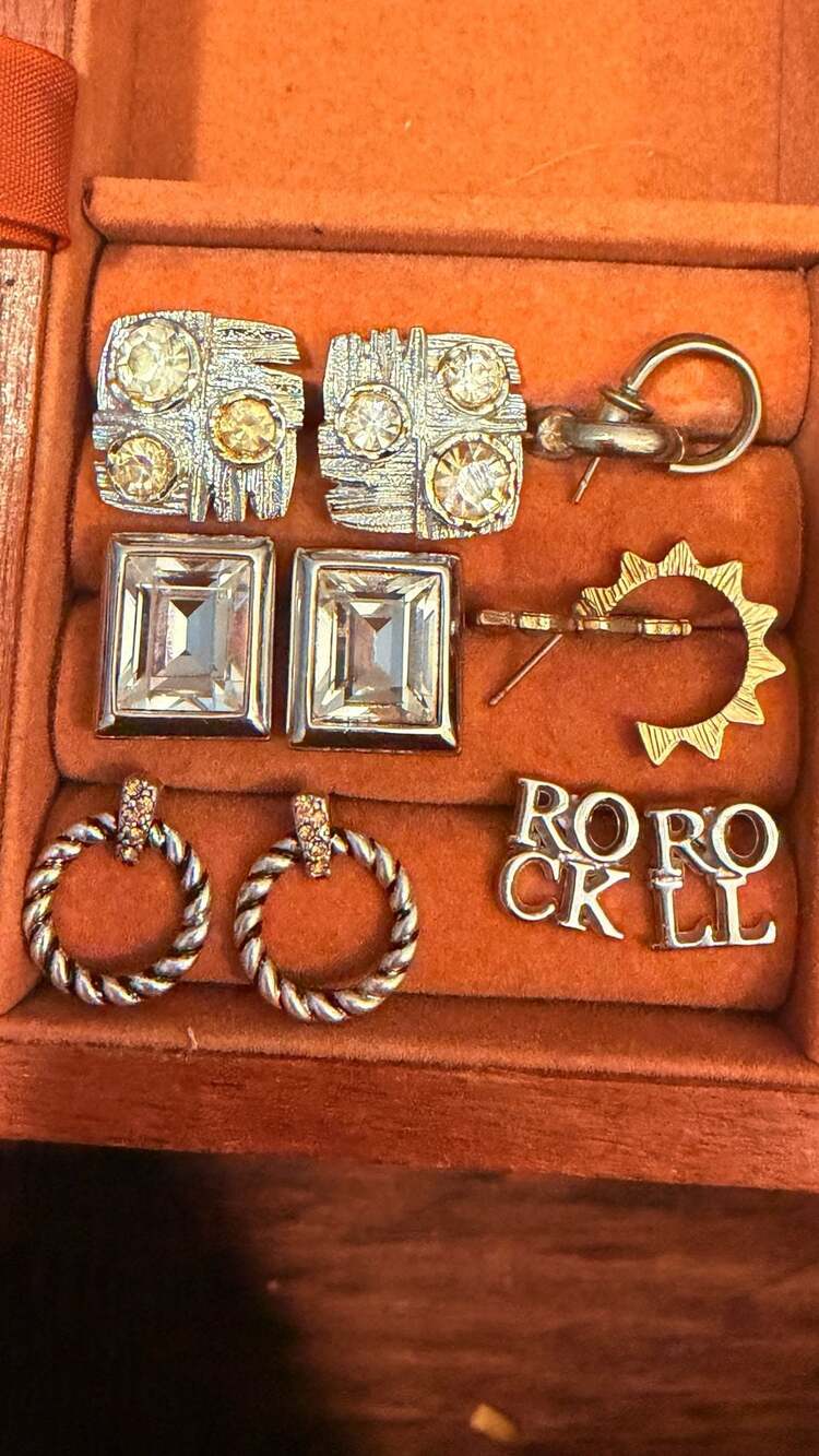 Assorted  Costume Jewelry Earrings Collection Lot